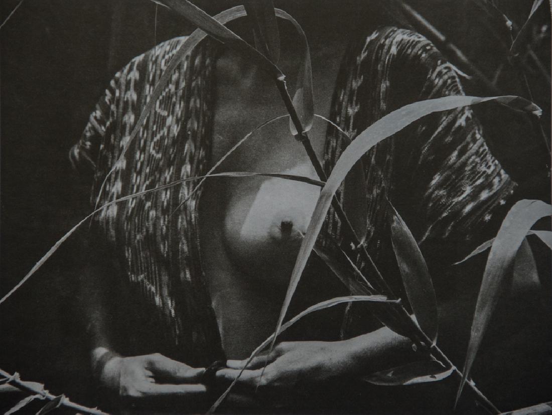 MANUEL ALVAREZ BRAVO - Forbidden Fruit, 1977: Artist: Manuel Alvarez Bravo Title: Forbidden Fruit, 1977 Medium: Photo Litho, 1987, Italy Dimensions: 7.85x6" Heat Wax Mounted on 11x14" Conservation Board Manuel Álvarez Bravo (1902-2002) was Mexic