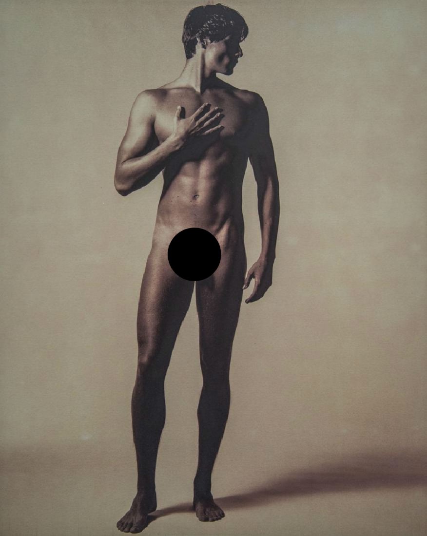 KARL LAGERFELD - Daniel Sand: Artist: Karl Lagerfeld Title: Daniel Sand Medium: 1997 Large Satin Finish Umber Photolithograph Dimensions: 10.65x13.3" Unmounted Karl Otto Lagerfeld is a German creative director, artist, and photogr
