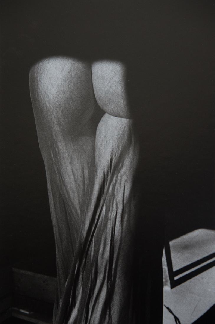 JEANLOUP SIEFF - The Merry Widow, 1984: Artist: Jeanloup Sieff Title: The Merry Widow, 1984 Medium: Duotone Photo Litho, 1990, France Dimensions: 7.5x11.15" Heat Wax Mounted on 12x16" Conservation Board Jeanloup Sieff (1933-2000) was a Fren