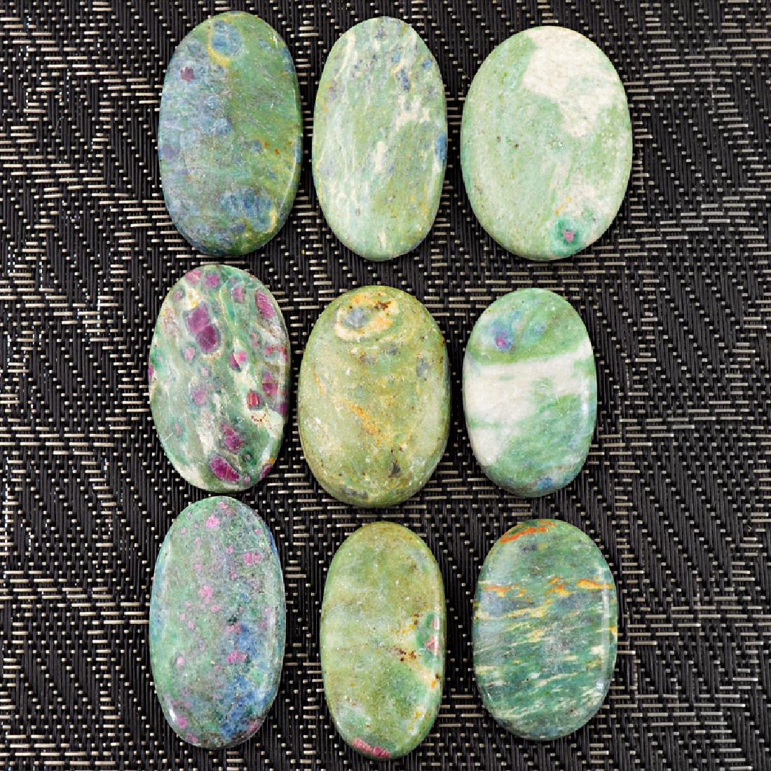 Genuine Ruby Zoisite Gemstones (1 of 2)