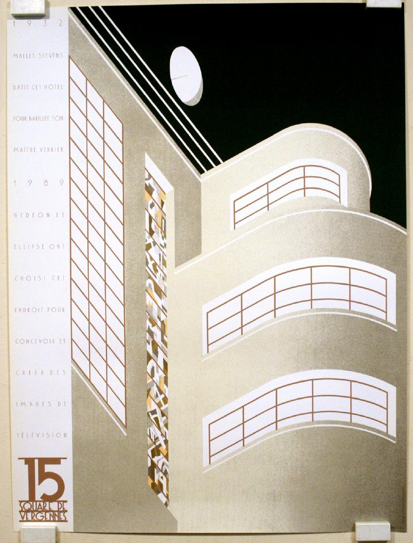 15 Square de Vergennes Original Vintage Poster (1 of 1)