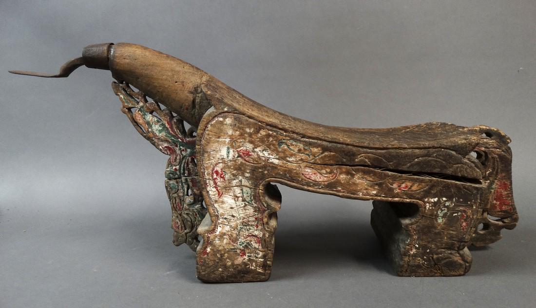 An Old Zoomorphic Grating Stool from Nias Indonesia (1 of 12)