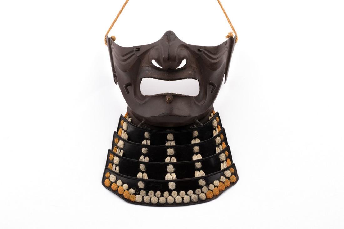 Menpo, Mask of a Samurai Armor - Japan - (Edo period) (1 of 10)