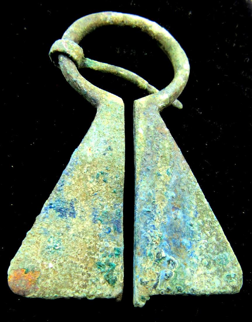 Medieval Viking Bronze Penannular Brooch (1 of 2)