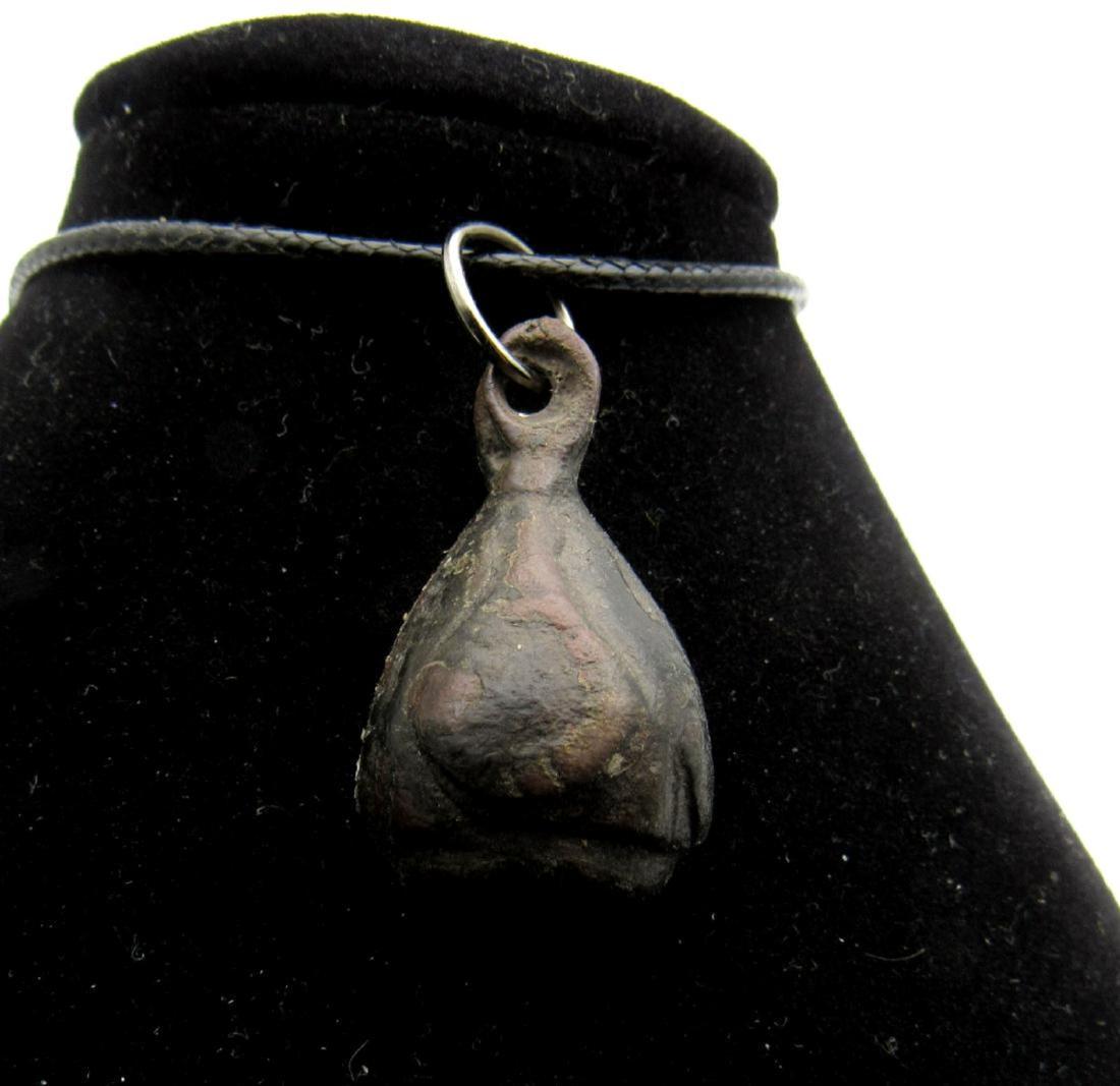 Medieval Viking Era Bronze Acorn Pendant (1 of 2)