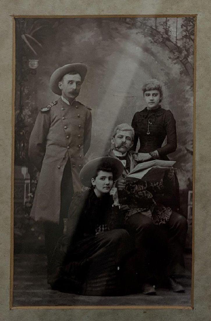 c1880 FRAMED PHOTO IDd CORRY PA RESIDENTS CHARLES (1 of 3)