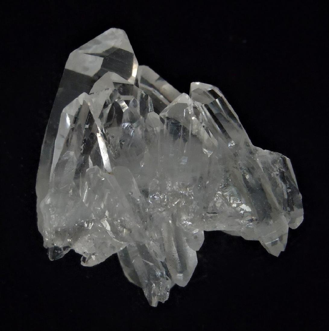 Double terminated quartz crystal cluster (1 of 8)