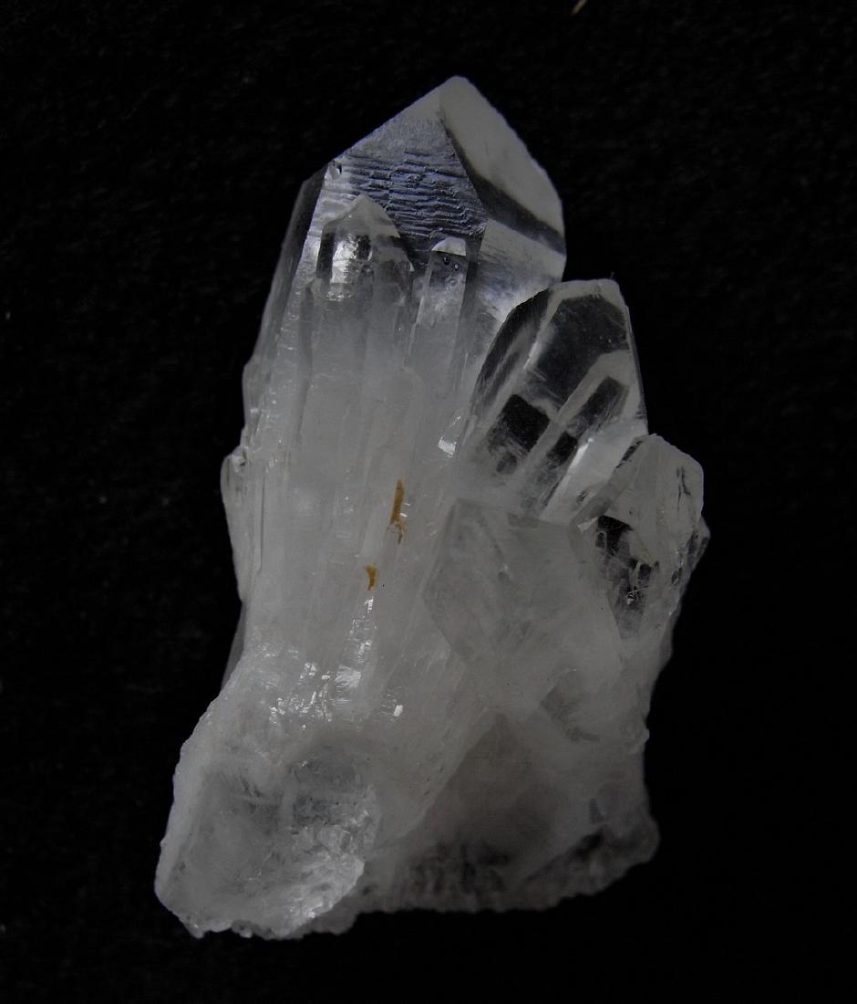 Spouting and twisted quartz crystal group (1 of 8)