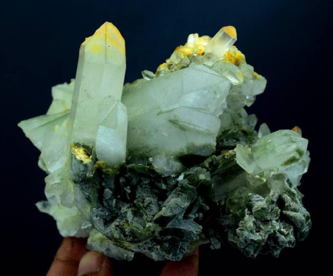 647 Gram Unique Green Chlorine Quartz Crystal Specimen (1 of 4)