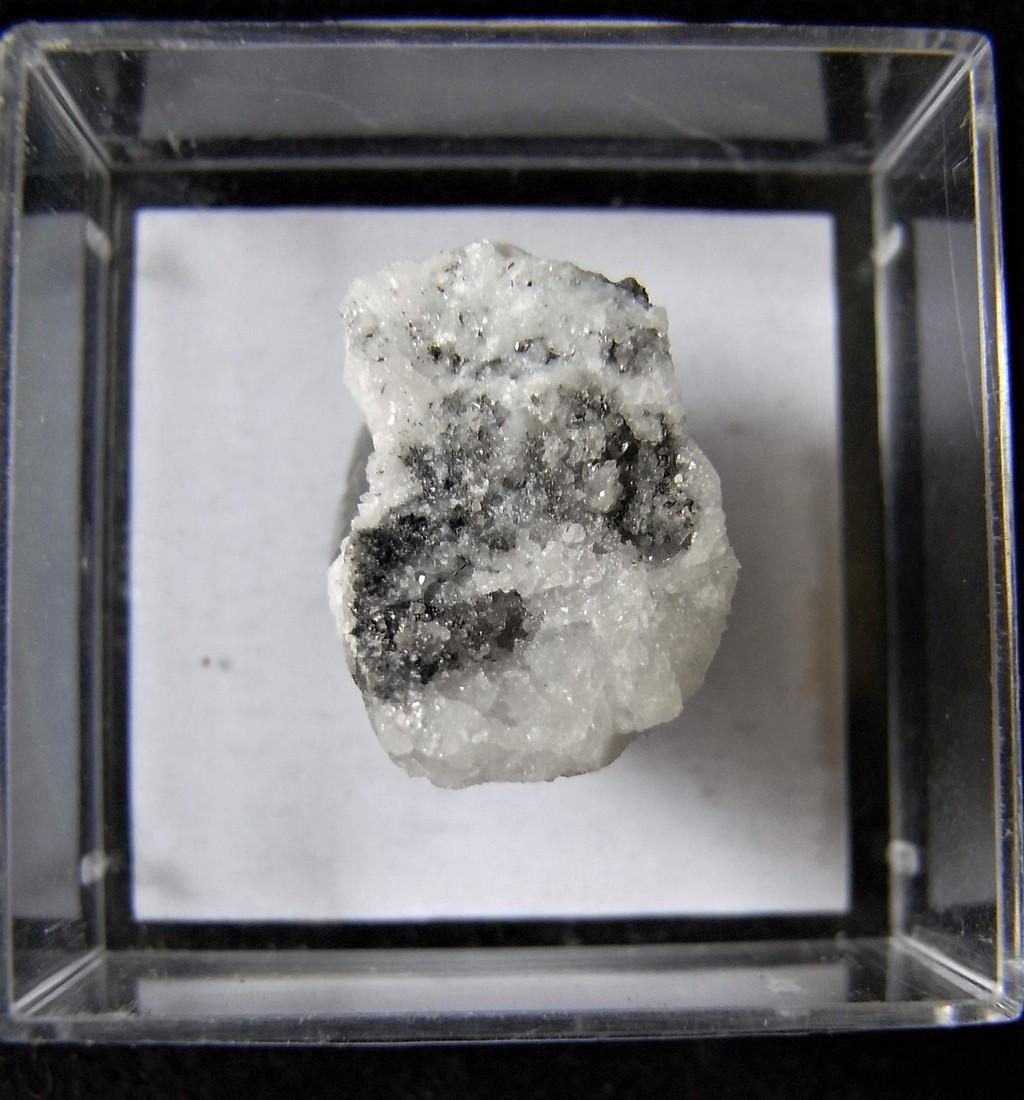 Rare Famatinite & Chalcopyrite: Title: Rare Famatinite & Chalcopyrite Origin: Clara Mine, Oberwolfach, Black Forest, Germany Size: 1.5x1x0.5 cm brown faminite crystals on chalcopyrite on quartz. Scientific specimen in display box. P