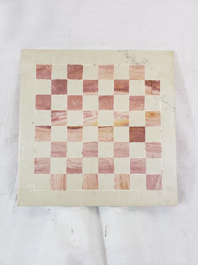 Inlaid Marble Game Board 20th Century (1 of 3)