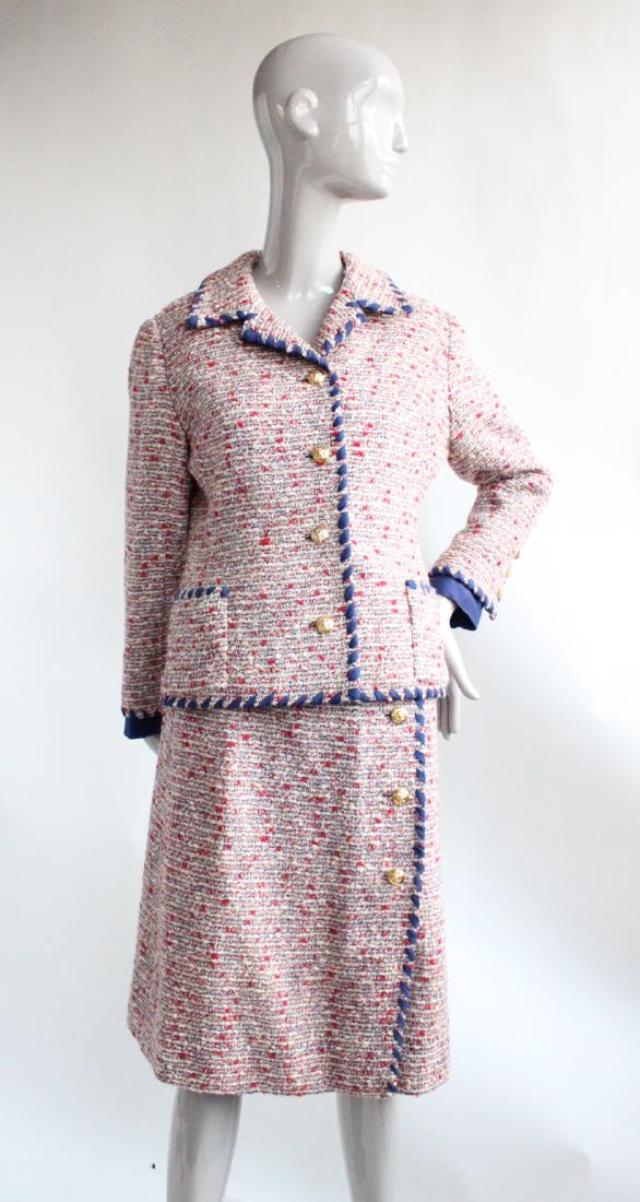 Sutin of Mayfair Chanel Copy Tweed Suit, ca. 1965 (1 of 4)