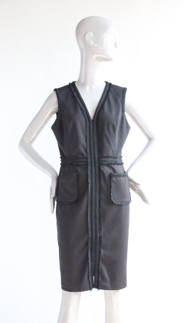 Karl Lagerfeld Paris Black Knit Dress, 2010’s (1 of 3)