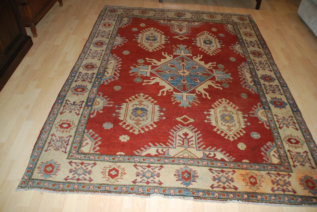 Vintage Kazak Rug 12x6 (1 of 4)