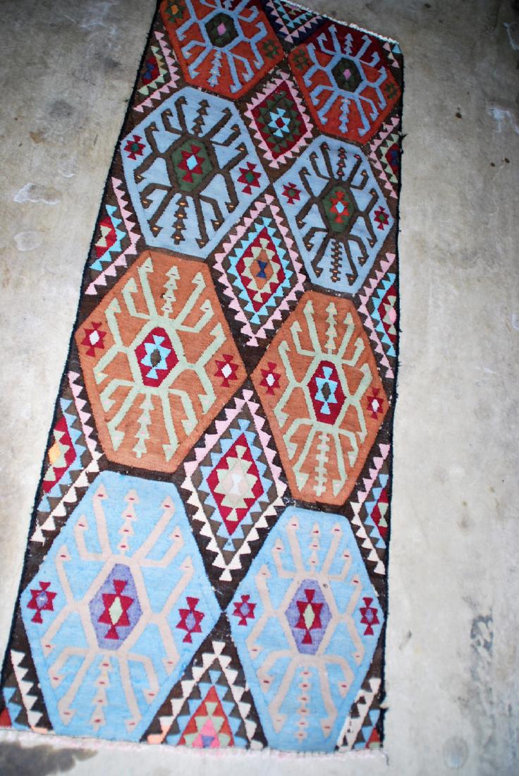 Vintage Tribal Morrocan Kilim Rug 7.x 2.8 (1 of 4)