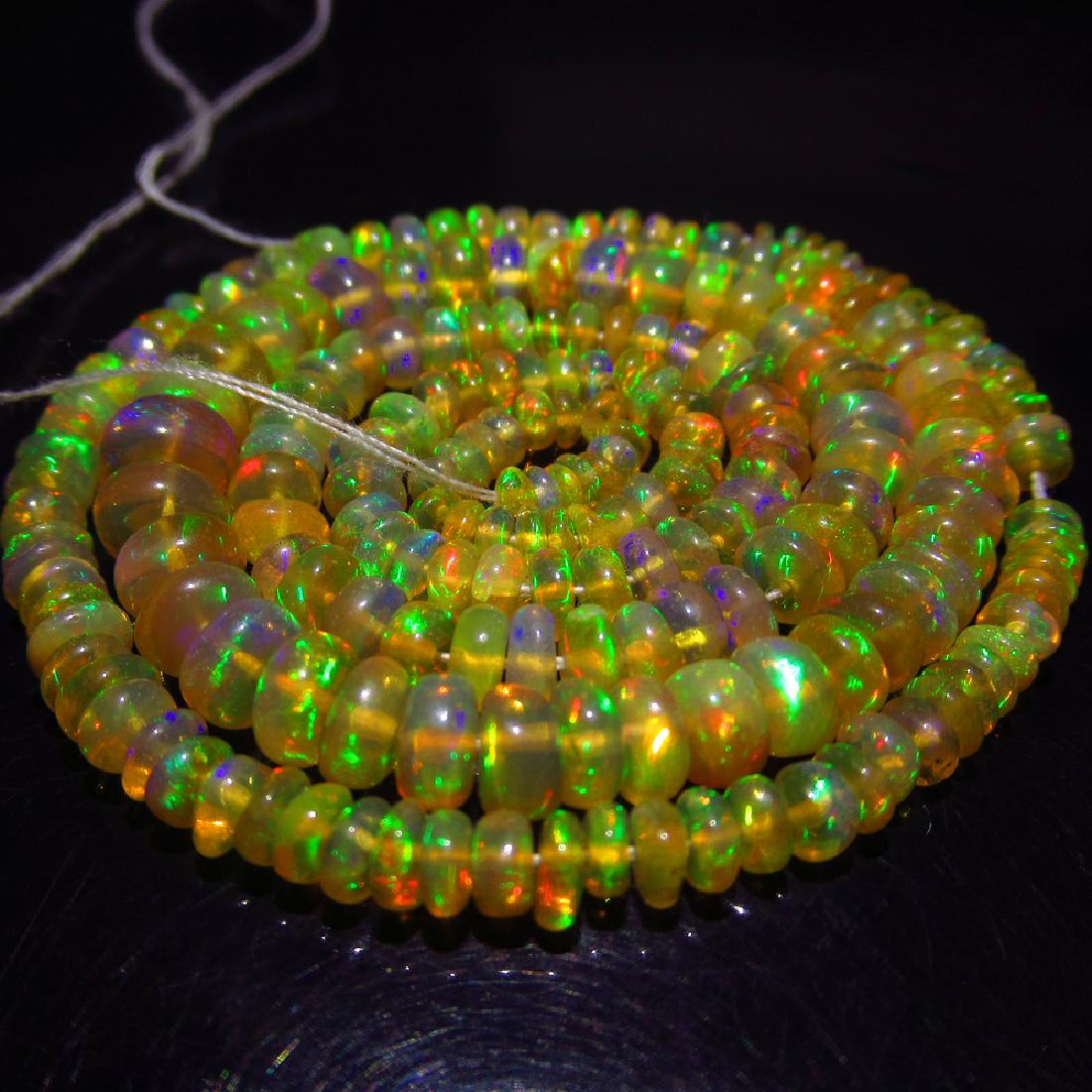 35.93 Ct Genuine Loose 208 Drilled loose Opal Beads (1 of 3)