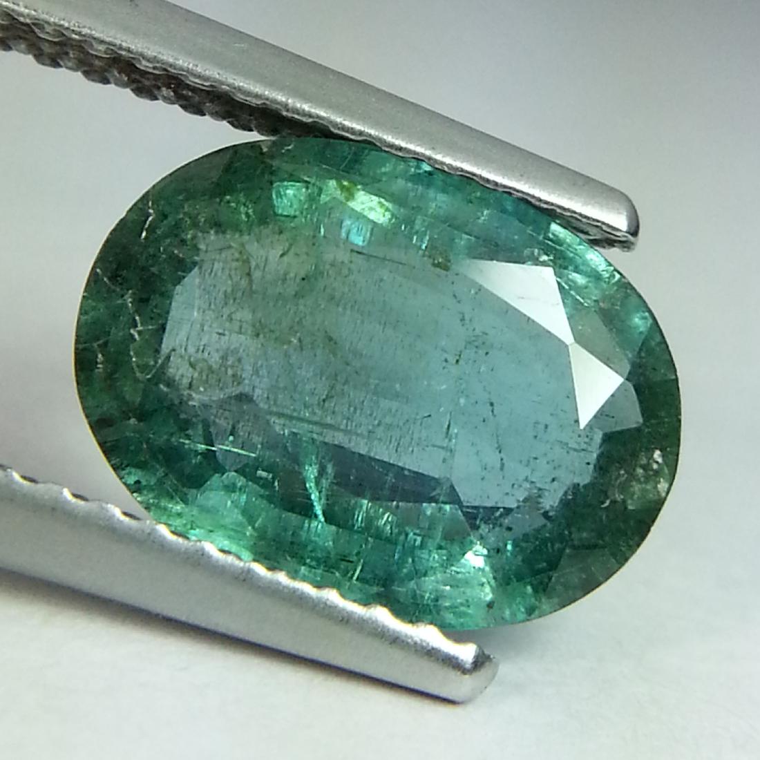 Rare Gem Oval Cut Natural Emerald - 1.93 ct (1 of 1)