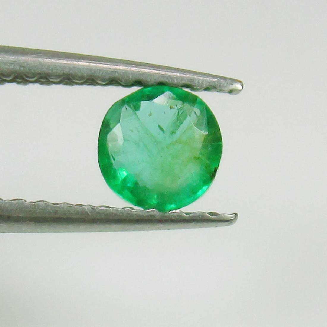 0.36 Ct Genuine Loose Zambian Emerald Good Luster 4.6 (1 of 2)