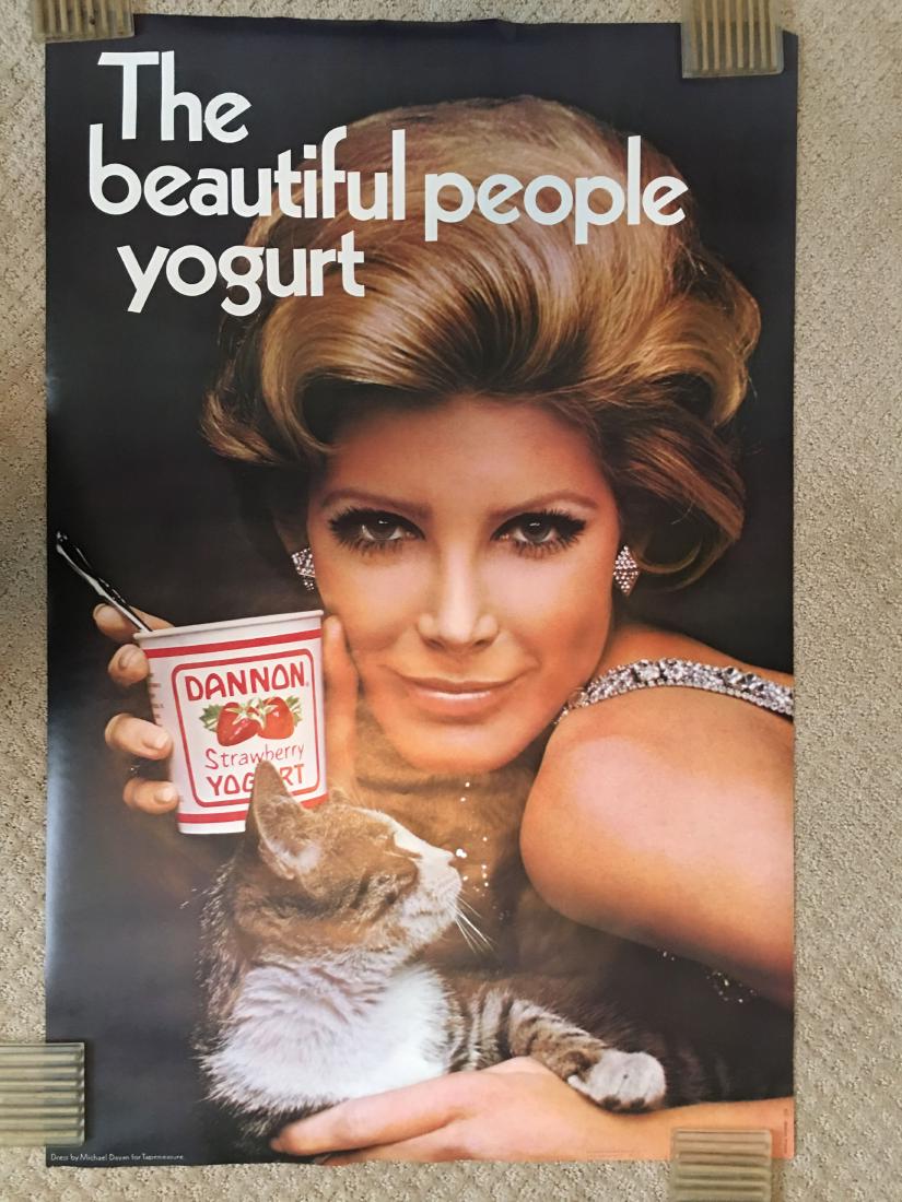 RARE - DANNON - CLARK GABLE - Personality Posters (1 of 1)