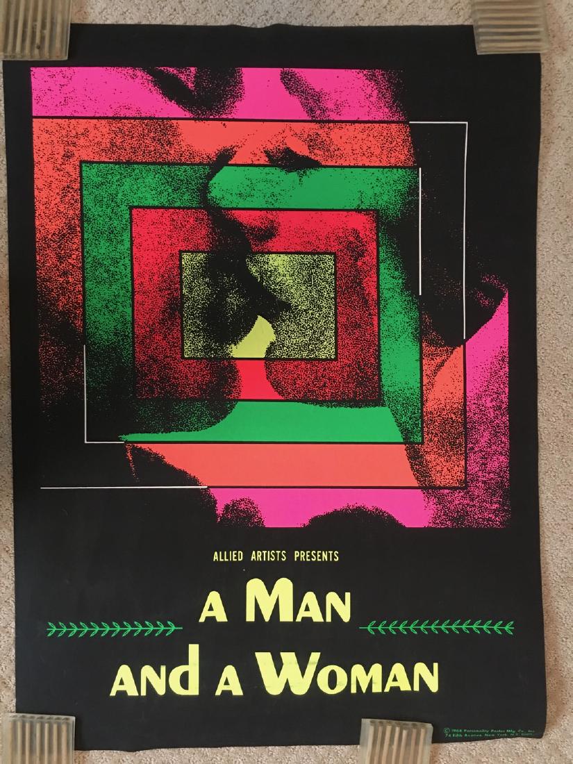 A Man and a Woman Blacklight - 1968 - Personality (1 of 1)
