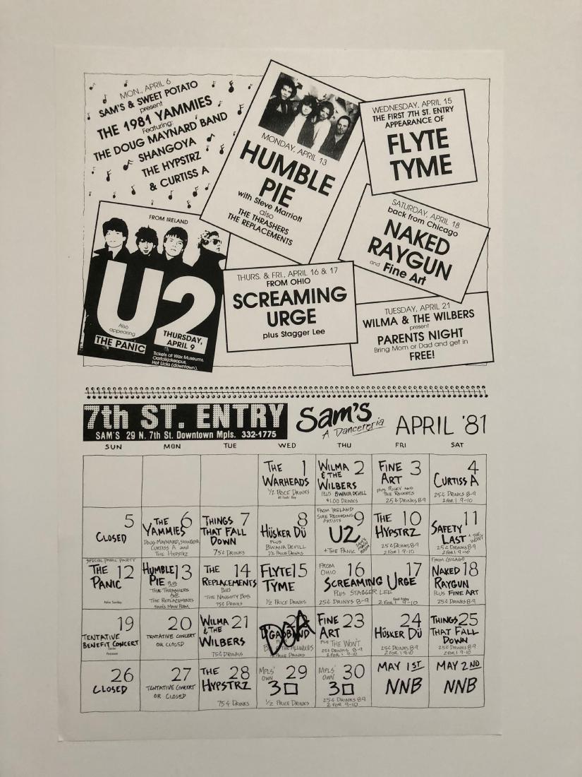 U2 - FAMOUS FIRST USA TOUR (1 of 1)