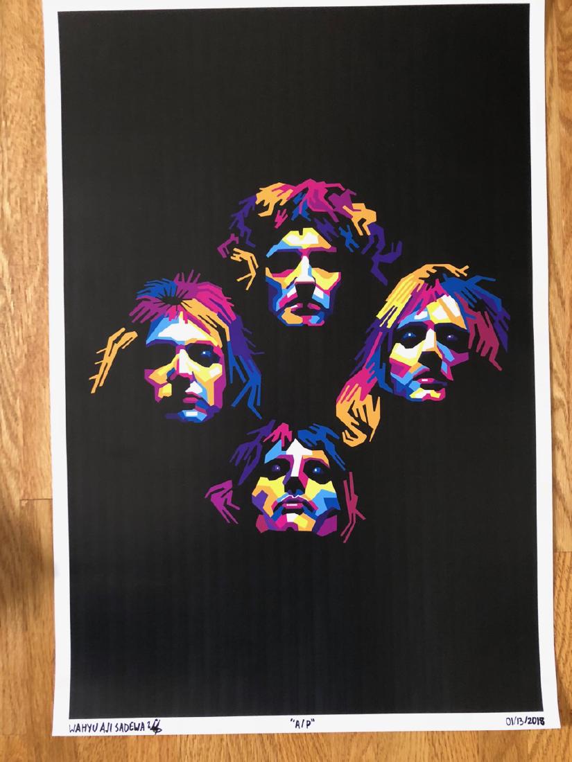FIRST TIME OFFERED IN THE USA - QUEEN - ARTIST PROOF: FIRST TIME OFFERED IN THE USA - QUEEN - ARTIST PROOF 15 x 22 Artist Proof Signed by Artist Dated by Artist High Quality Artist Proof Gicleé Print Glossy stock Printed in Indonesia Never before printe