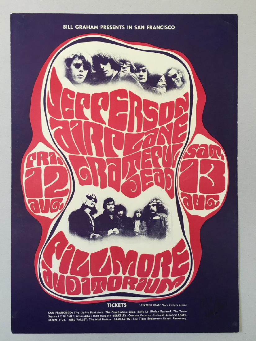 BG-23b - 1st PRINTING(b) Grateful Dead Jefferson (1 of 3)