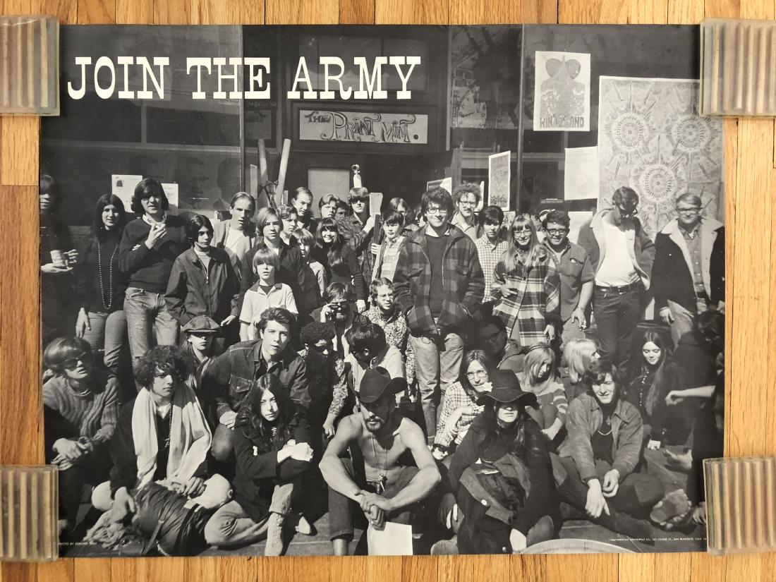 RARE - JOIN THE ARMY - THE PRINT MINT POSTER ! (1 of 1)