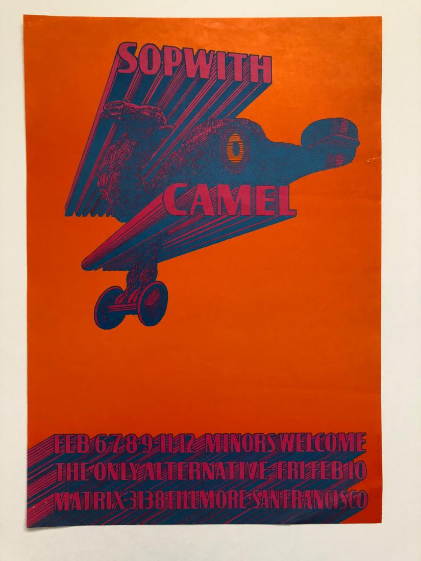 SOPWITH CAMEL NEON ROSE #5 - 1ST (1 of 1)