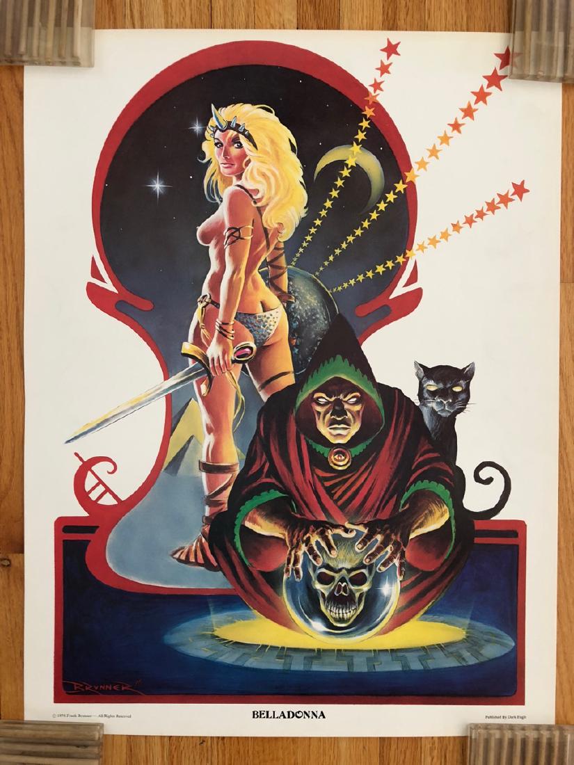 FANTASY SCI-FI ART POSTER - Belladonna (1 of 1)
