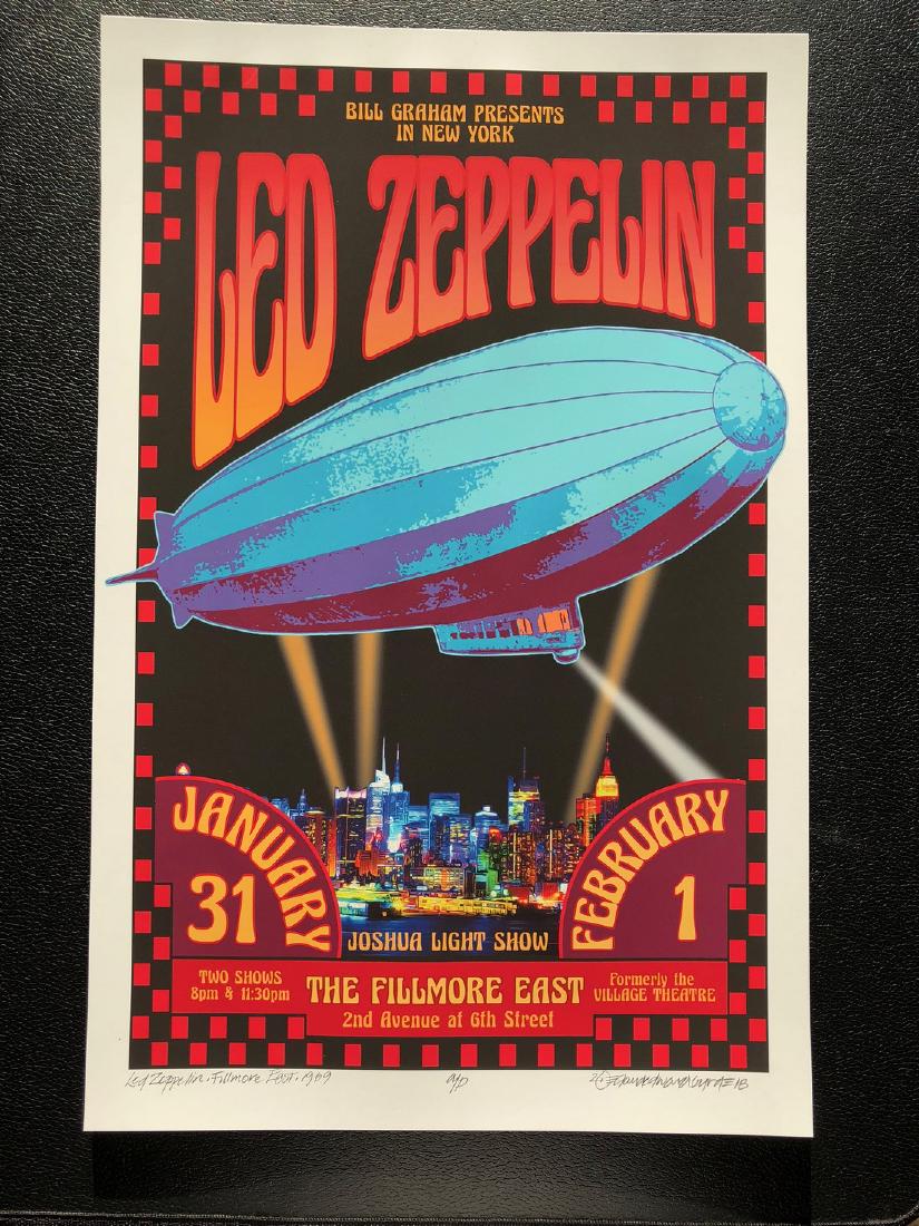 DAVID BYRD - Led Zeppelin - Signed Artists Proof (1 of 1)