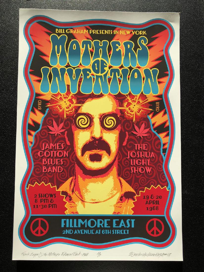 DAVID BYRD - Frank Zappa and the Mothers - Signed (1 of 1)