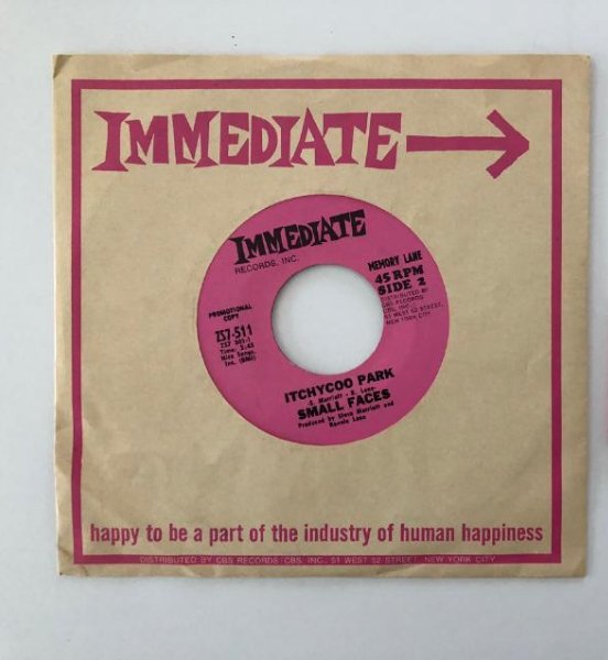 RARE - ITCHYCOO PARK - SMALL FACES - RARE RADIO STATION (1 of 1)