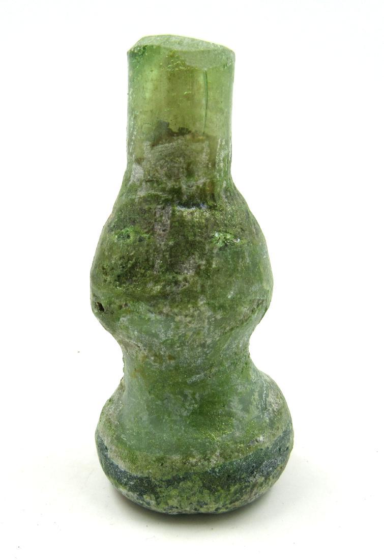 AncientLate Roman/Medieval Glass Cosmetics Flask (1 of 3)
