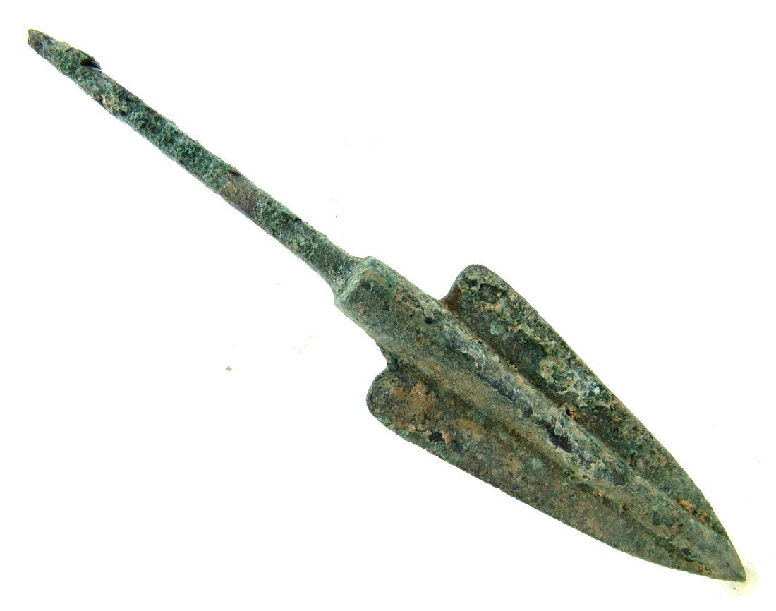 Ancient Greek Bronze Spear Head (1 of 3)