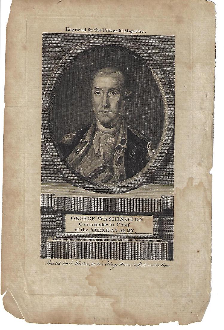 1800 Peale Engraving George Washington (1 of 1)