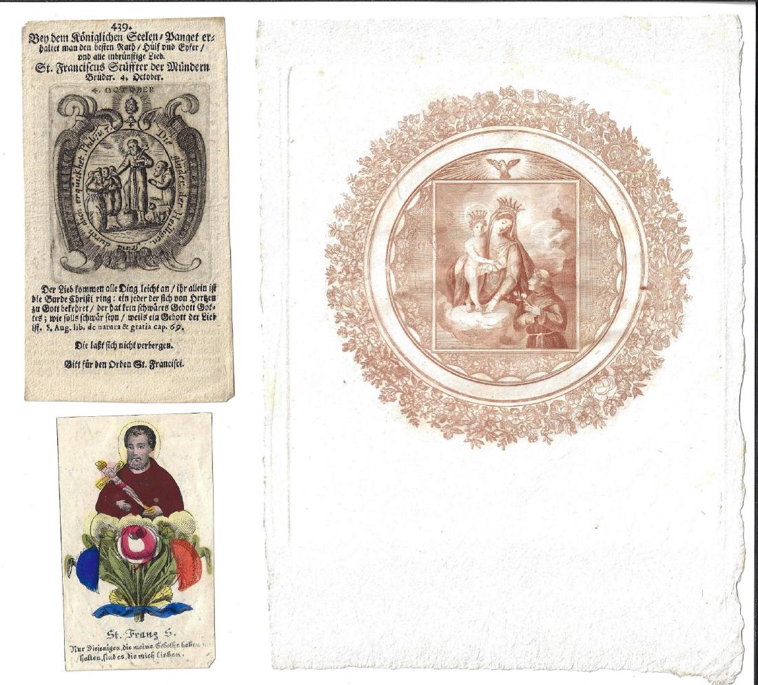 18th C Lot Religious Engravings (1 of 1)