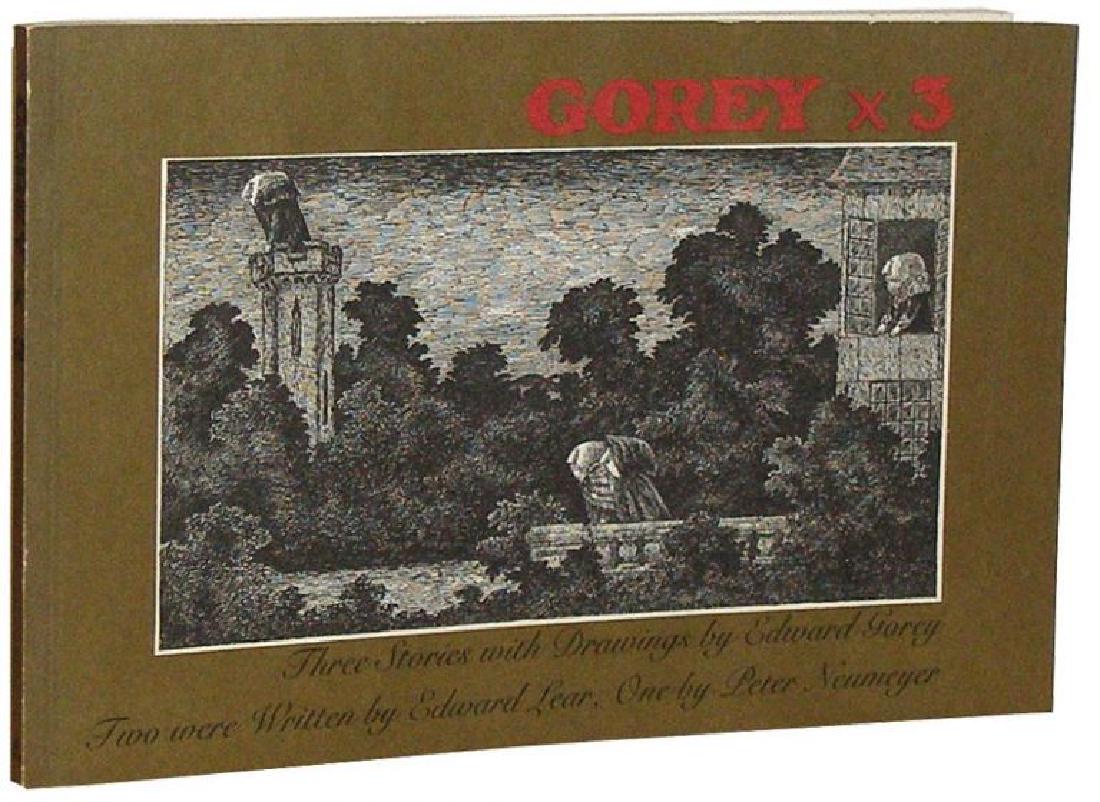 Gorey x 3 Lear, Edward and Neumeyer, Peter (Edward (1 of 1)