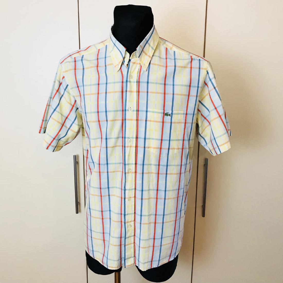 Men's Lacoste Short Sleeve Shirt Top Size US 41 Large (1 of 4)