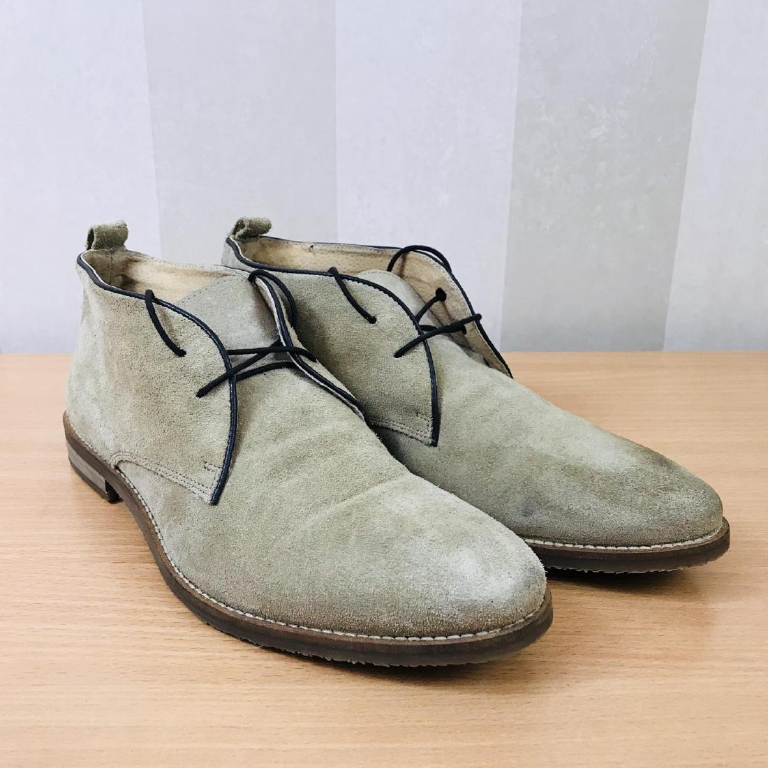 Vintage Men's Suede Leather Shoes Size EUR 44 US 11 (1 of 9)