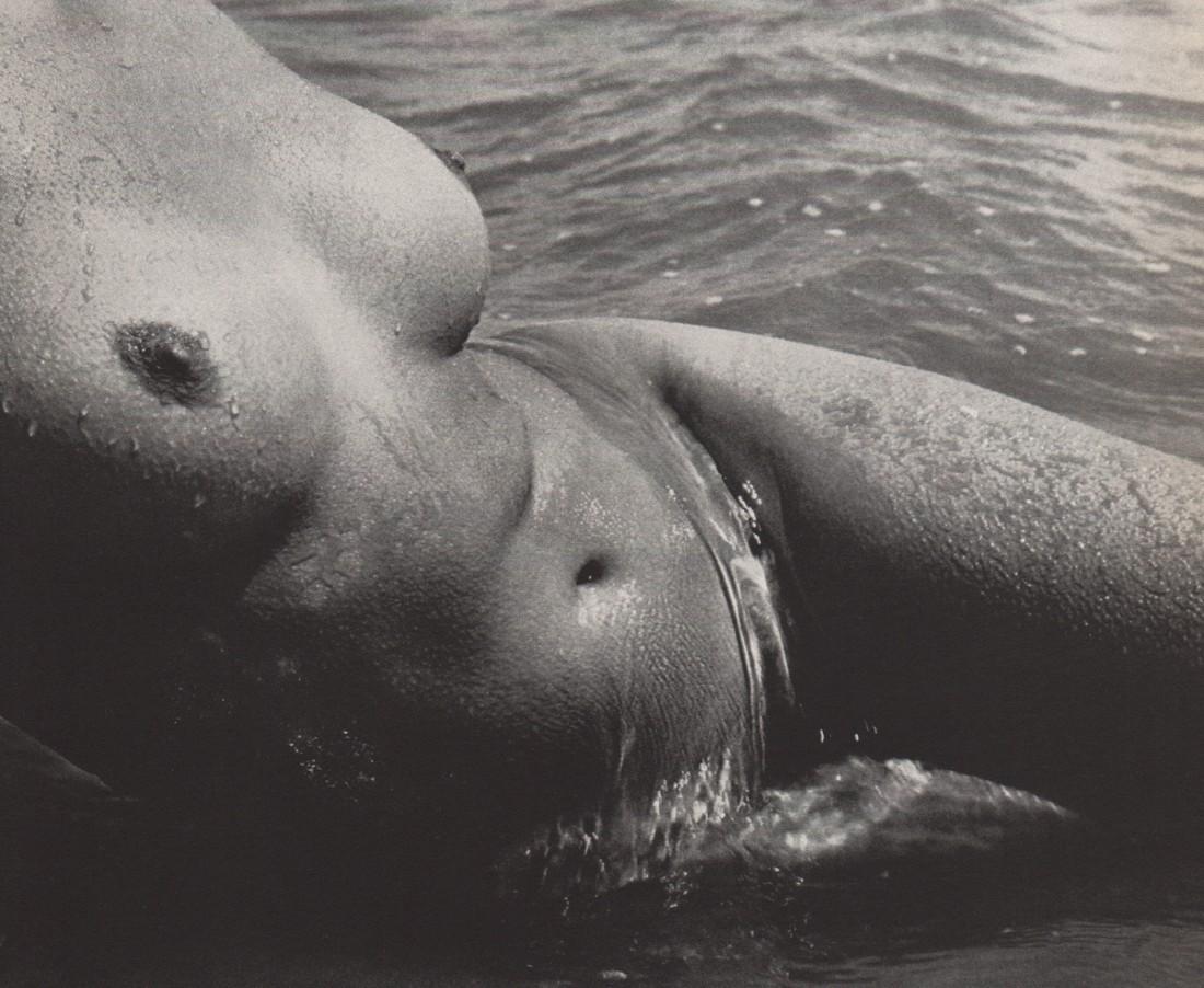 LUCIEN CLERGUE- Vague Nude: Artist: LUCIEN CLERGUE Print Title: Vague Nude Printing Date: 1970 Medium: Engraving Printed in: Canada Image Size: 7 x 8” Please note that this lot has a confidential reserve. When you leave a bid 