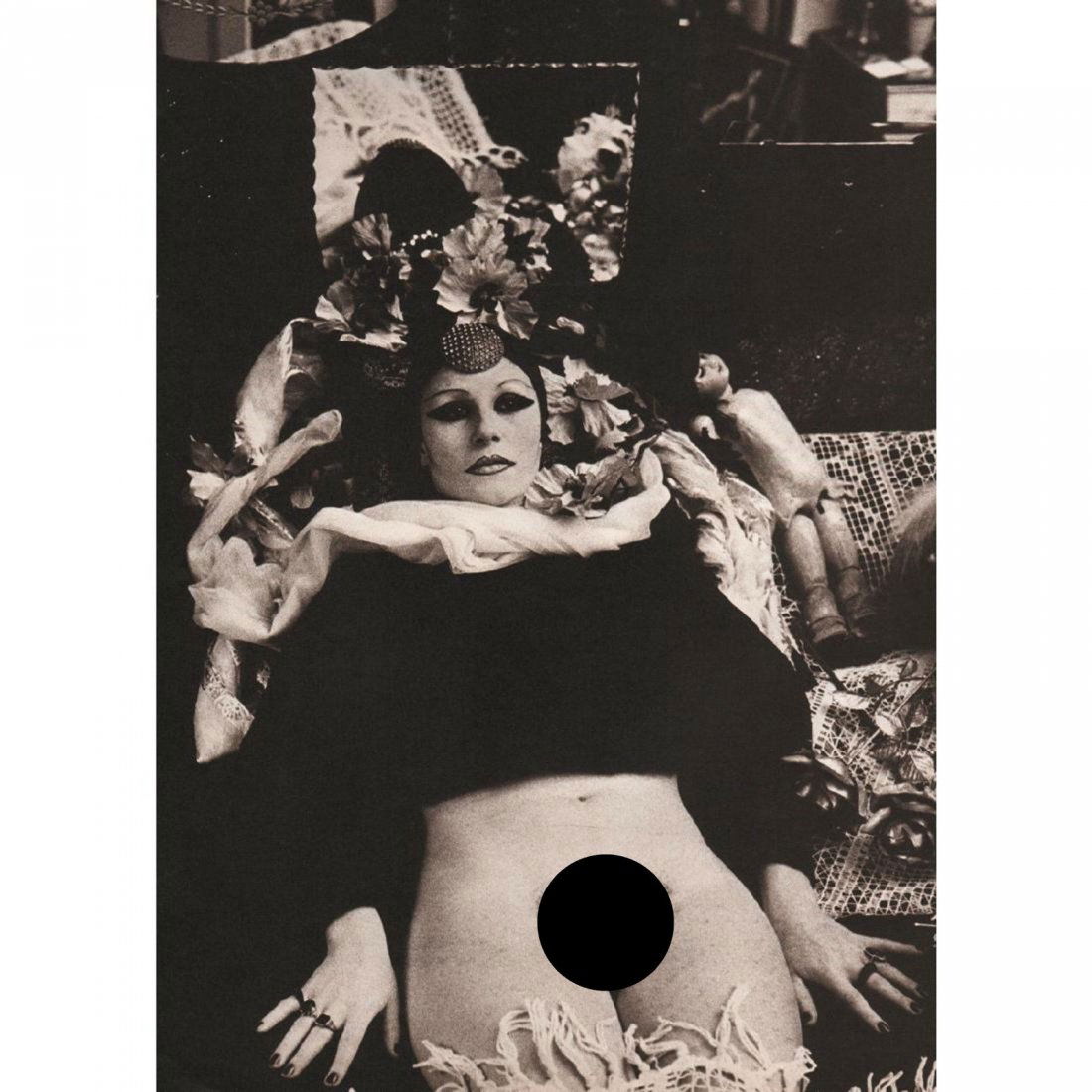 IRINA IONESCO - Model: Artist: IRINA IONESCO Print Title: Model Medium: Photo-Lithograph Printing Date: 1970's Printed in Switzerland Image Size approx: 8 X 11 inches Irina Ionesco is a French photographer born in Paris, Fr