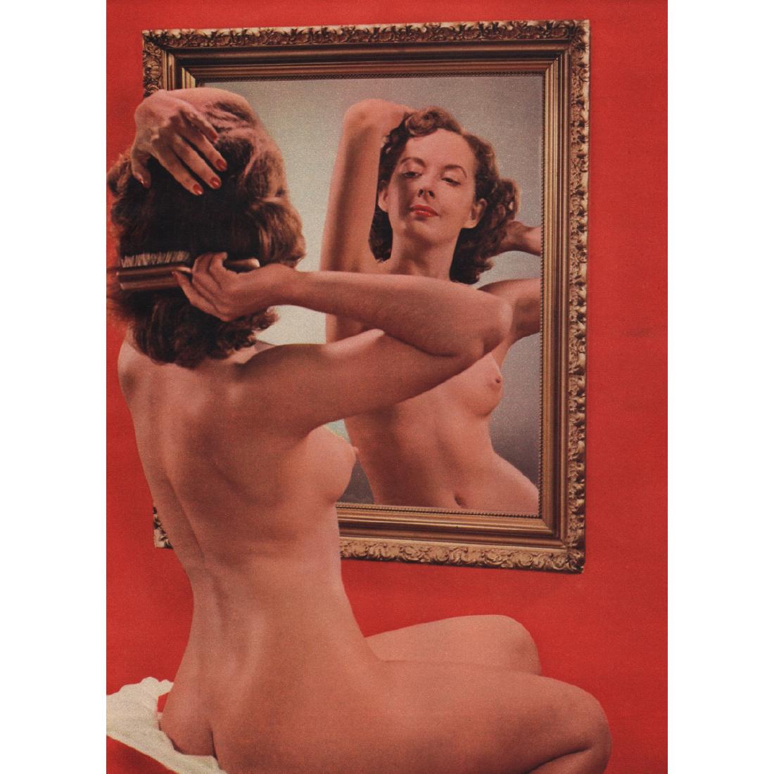 JON MECHLING - Reflection: Artist: JON MECHLING Print Title: Reflection Medium: Color Sheet-fed Gravure Printing Date: 1950's Printed in the USA Image Size approx: 6.75 x 9.5 inches Please note that this lot has a confidential 