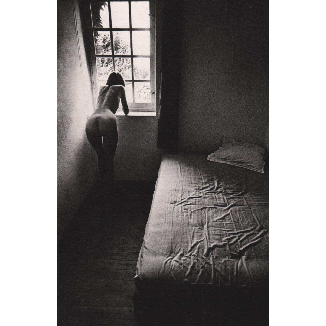 JEANLOUP SIEFF - Nude at the Window, 1976: Artist: JEANLOUP SIEFF Print Title: Nude at the Window, 1976 Medium: Sheet-Fed Gravure Printing Date: 1980's Printed in France Image Size approx: 5.5 x 8.75 inches Jeanloup Sieff (1933-2000) was a Fre