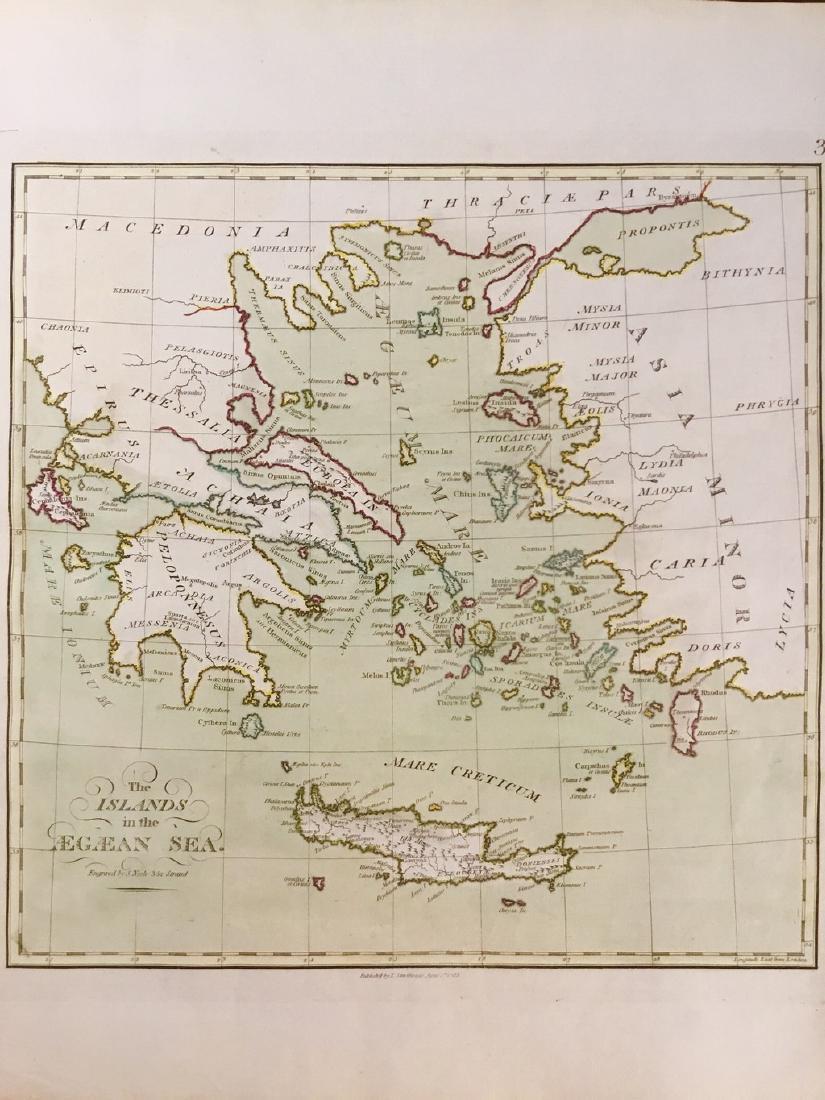 Ancient Greek islands.: Title/Content of Map: Ancient Greek islands. Date: 1783 Size: 15 1/2 x 20” by Stackhouse, London. Hand colored. Please note that this lot has a confidential reserve. When you leave a bid in advance