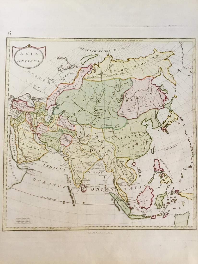 Ancient Asia: Title/Content of Map: Ancient Asia Date: 1783 Size: 15 1/2 x 20”. by Stackhouse, London. Hand colored. Please note that this lot has a confidential reserve. When you leave a bid in advance of the au