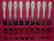 51 PIECE SET OF STIEFF ROSE STERLING SILVER FLATWARE - 2