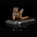 Bronze erotic girl statue - 2