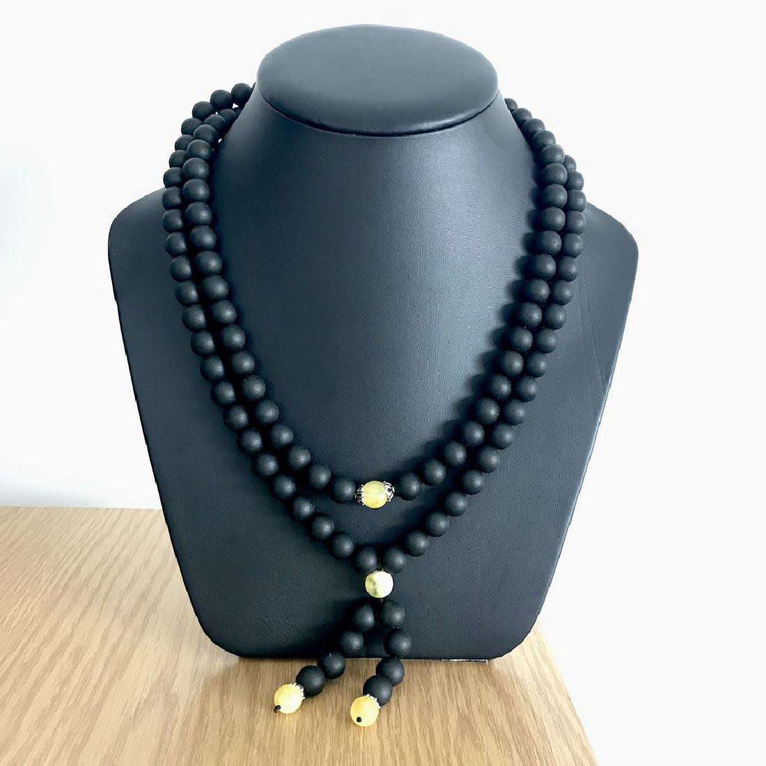 Tibetan style 110cm luck string Necklace of Baltic (1 of 8)