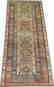 Antique Caucasian Shirvan Kuba Rug Runner 3.1x8.3